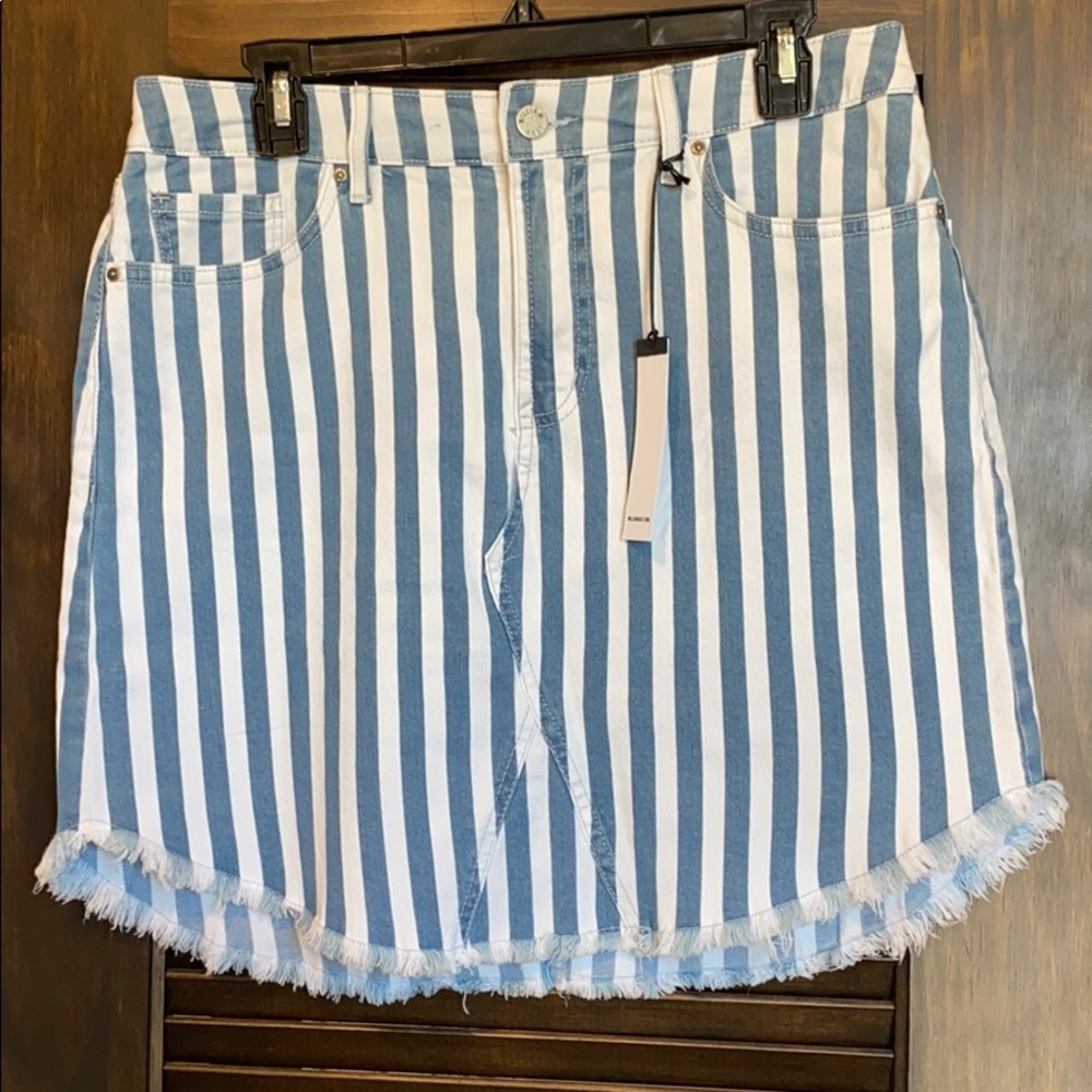 WilliamRast NWT Frayed Denim Skirt size 30 (US10)